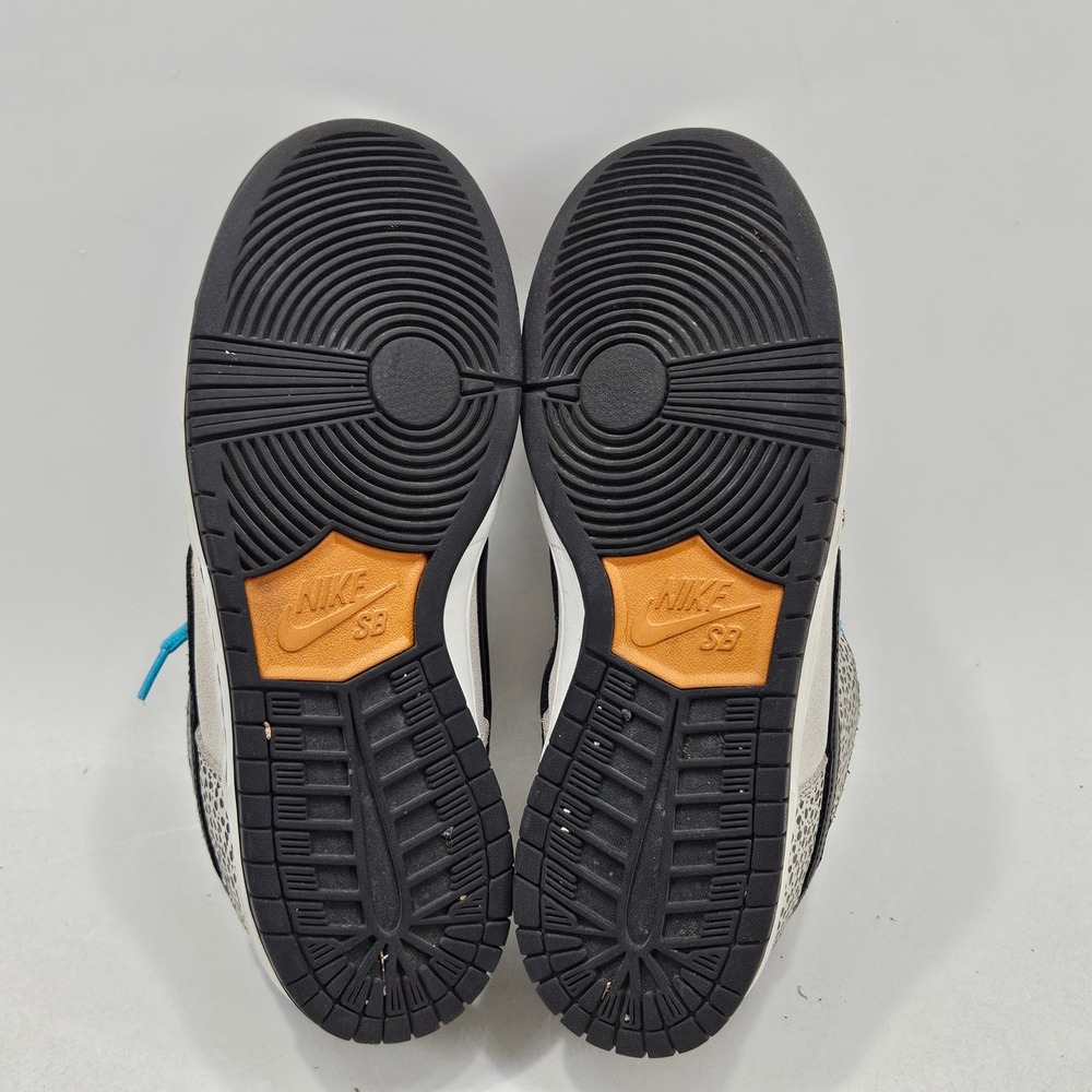 Nike SB Dunk Low Pro Mens 9.5 Phantom Black Monarch Safari FZ1233-002 Sneakers - Picture 6 of 15